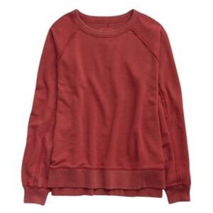 ✨BNWT - Aerie East West Crew Sweatshirt - Summer Burgundy - size XXL✨